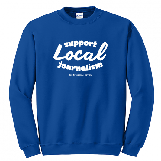 Support Local Journalism Crewneck Sweatshirt