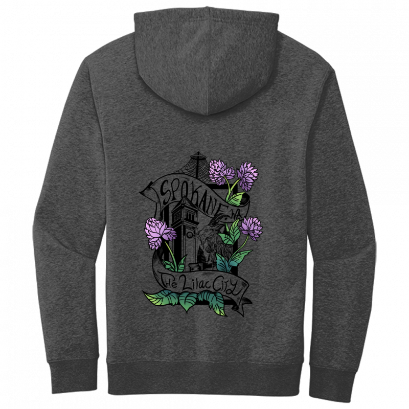 Lilacs and Landmarks Hoodie