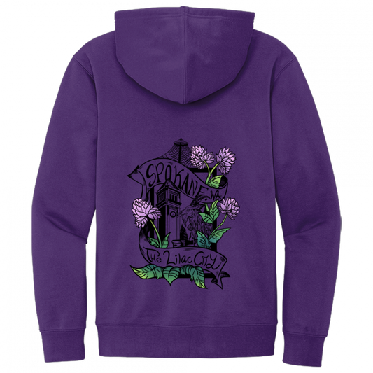 Lilacs and Landmarks Hoodie