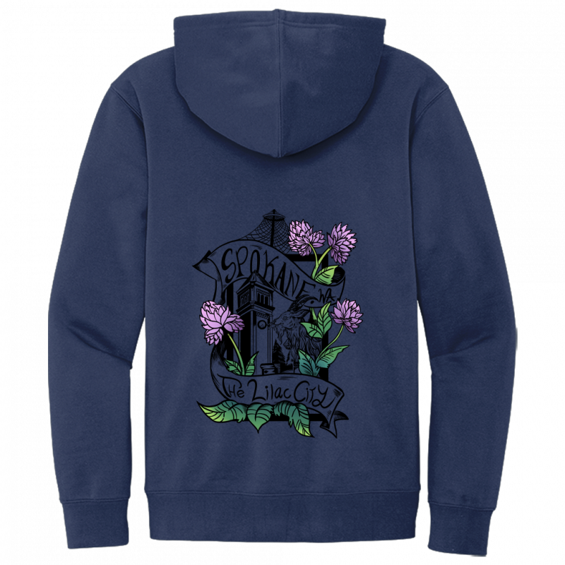Lilacs and Landmarks Hoodie