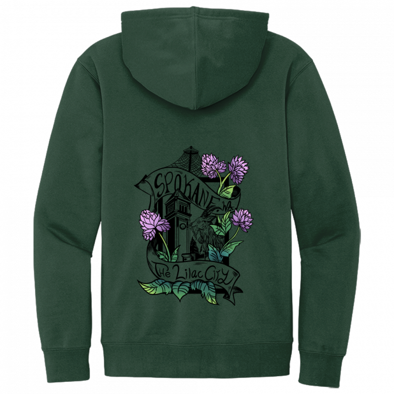 Lilacs and Landmarks Hoodie