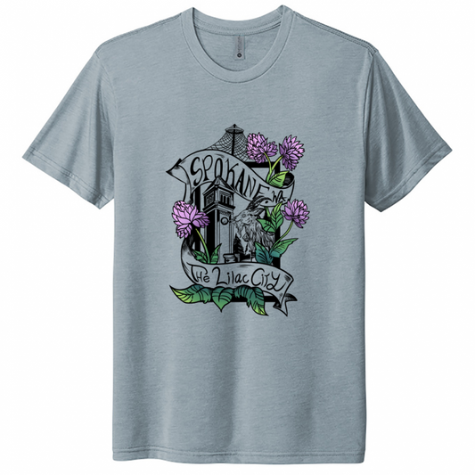 Lilacs and Landmarks Tee