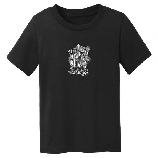 Lilacs and Landmarks Toddler Tee