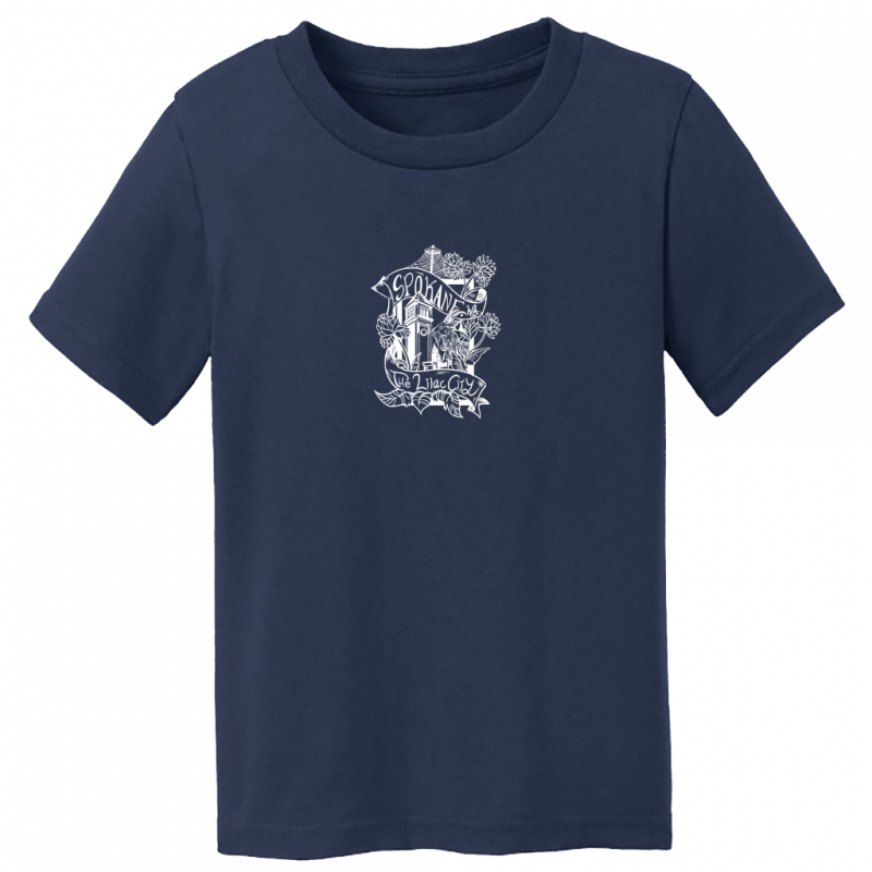 Lilacs and Landmarks Toddler Tee