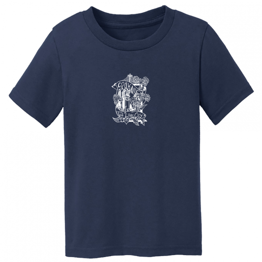 Lilacs and Landmarks Toddler Tee