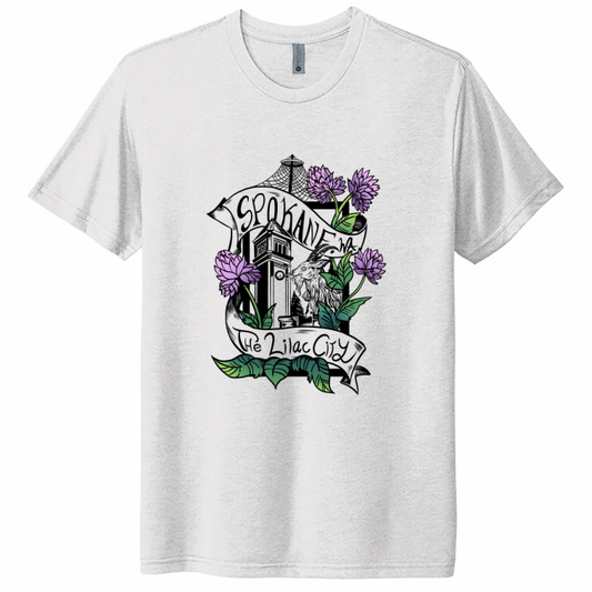 Lilacs and Landmarks Tee