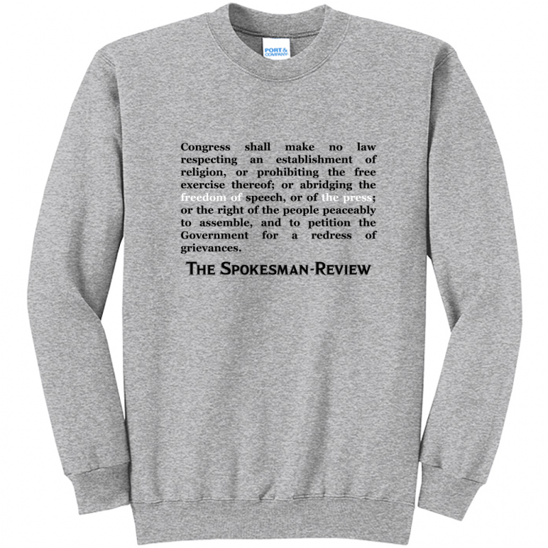 1st Amendment crew neck