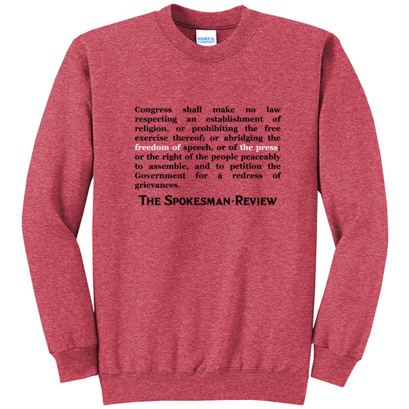 1st Amendment crew neck